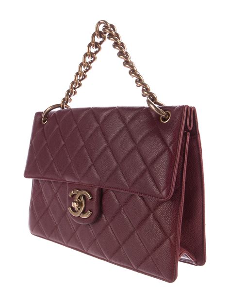 chanel chunky chain flap bag|Chanel flap bag price 2023.